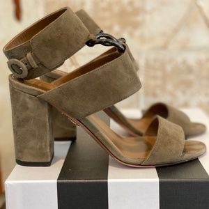 AQUAZZURA Safari Sandal Size 37.5